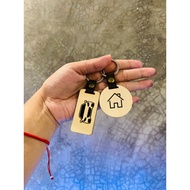 Personalized Wooden Keychain