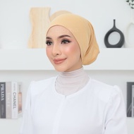 Inner Syria | Scarf Anak Tudung Scaf Lubang Skaf Kepala Petak Cotton