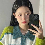 1Pcs INS Metal Flash Shine Word Clip Small Hairpin Side Clip Bangs Clips Headdress Hair Accessories