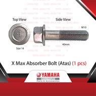 95814-10040 @ 95817-10040 @ 95D37-10040 Yamaha Original Scooter X Max 250 Bolt ikat Absober Atas
