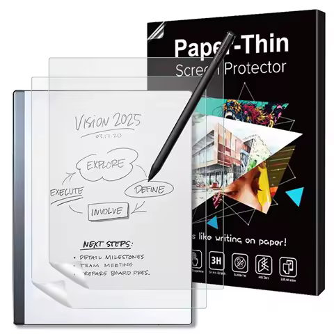 2 Pack Paper Screen Protector for Remarkable 2 Tablet Matte PET Film Screen Protector for Remarkable