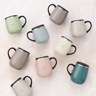 日本BRUNO 不銹鋼附蓋馬克杯/保溫/保冷460ML(三色)