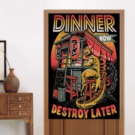 Cartoon Izakaya Japanese Kitchen Noren  Fabric Door Curtain