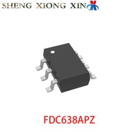 5pcs/lot FDC638APZ SOT-23-6 P-Channel 638Z MOSFETs