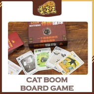 [Game] Cat Board Game Explosion Kitten Kitty Explosion Bomb Kittens Board Game Chinese Version Board Game Bomb Kittens Board Game