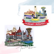 Hungary Budapest Panorama Fridge Magnet Resin Magnetic Tourist Souvenir Crafts Foreign Trade
