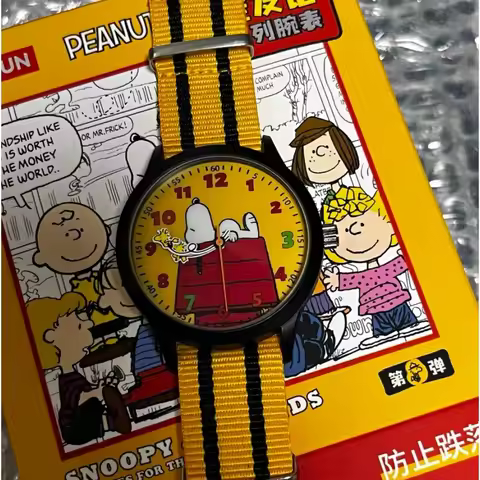 Genuine Maihe And Snoopy Peanuts Watch Blind Box Friends Joint Collection Trendy Peripheral Watches 