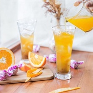 Gelas Kaca Veronica - Gelas Mulut Lebar - Gelas Tinggi Es Jus