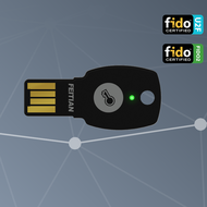 Feitian Safe Epassfido2 Certified U2F Secret Key Lock Typec Fingerprint NFC Bluetooth Bank of Americ