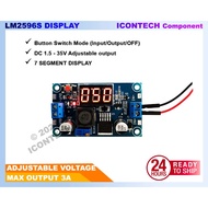 LM2596S Step down module Buck Converter LM2596 Display 7 Segment Power Module