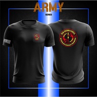 BAJU ASKAR TSHIRT  VAT69 ARMY MICROFIBER ROUND NECK TEE SHIRT