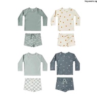 Rash Guard Boy Set Nautical kids Swimsuit Long Sleeve Top and Swim Trunks UPF50+