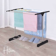 Double Pool Clothesline | Stainless Steel Rack Hanger Stand | Clothes Goal Rack