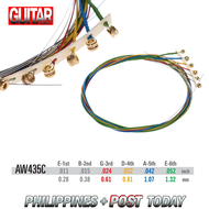 Alice Color String Acoustic Guitar String Aw435C Folk Acoustic Guitar