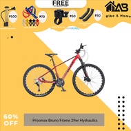 JAB. [High-end]. PROMAX BRUNO ALLOY 29er  hydraulics, Sanhema mx10 mciro shifter, 3x10 30 speed bike
