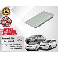 T1# TOYOTA VIOS,ALTIS,WISH,HARRIER AIR FILTER(17801-0M020)