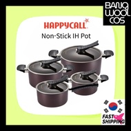 HAPPYCALL Non-Stick IH Pot 4 types 16cm, 18cm, 20cm, 24cm
