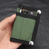 Cross-Border Canvas Tactical EDC Tool Storage Bag Portable Multifunctional Change Card Holder Mini E