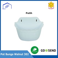 Pot Bunga Dinding - Pot Bunga Tempel - Pot Bunga 22cm - Pot Bunga