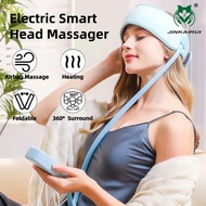 Jinkairui Head Massager Headache Relief Device Smart Air Pressure Soothing Heating Migraine Relief H