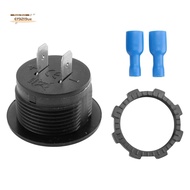 12V-24V DC Voltmeter Car Monitor  LED Red Waterproof Voltmeter