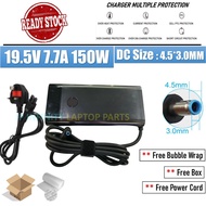 HP Gaming Charger OMEN 15-DC 15-CE 15-CX 15-EC 19.5V 6.9A 7.7A 4.5*3.0MM 135W 150W L15534-001 TPN-DA