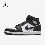 耐克（NIKE）Air Jordan 1 Mid AJ1黑白男子中帮休闲运动鞋 FB9911-001 40码