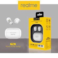 (READY STOCK0REALME T14 Wireless Bluetooth Earbuds Earphones Headset