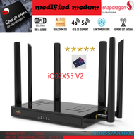 NEW modified version2 GteniQ iQ02X55 V2 4G/5G home modem router Qualcomm X55/Qualcomm AX1800 high sp