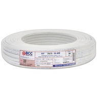room_shop101 BCC สายไฟ VAF 2x2.5 ตร.มม. 50 m. สีขาว
