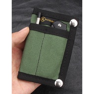 Canvas Tactical EDC Tool Storage Bag Portable Multifunctional Coin Card Holder Mini EDC Tool Storage