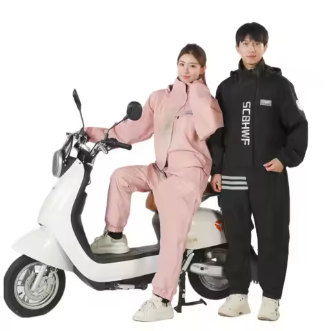 Motorcycle Cycling Rain Suit One-Piece Fishing Raincoat Impermeables Para La Lluvia Impermeable Moto