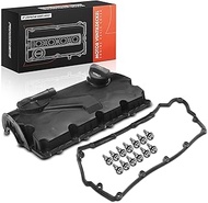 Frankberg Valve Cover Cylinder Head Cover Compatible with A3 8L1 1.9L 2000-2010 Leon 1M1 1.9L 2000-2