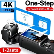 1-2sets For DJI Osmo Pocket2 Pocket3/4 HD glass Tempered Glass Film camera For DJI Osmo Pocket 2 3 4