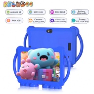 7 Inch Kids Tablet Android 13 Tablet,3GB RAM+32GB ROM, Quad-Core A133P 1.6GHz, 1024*600 HD IPS Displ