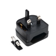 EU To UK Plug Adapter AC Converter 2 PIN EU