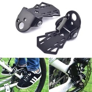 1 Pair Bike Rear Feet Fold Pedal Anti-Slip Pedal Foot Post Foot Pegs Bicycle MTB Accessories