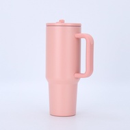 Flip Straw Tumbler 40oz  Leakproof 1200ml sleek Tumblr Cold water bottle Portable Insulated tumbler 