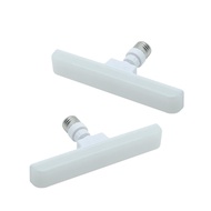 LED Light Bulb E27/B22 BASE 12W T Shape Adjustable Replacement Light Bulb Daylight