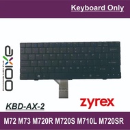 ET09 KBD-AX-2 KEYBOARD LAPTOP AXIOO CLEVO M72 M720R M720S M710L M720SR