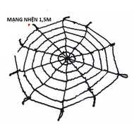 Halloween decorative spider web