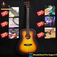 🎼Pos Segera🎸 Acoustic Guitar Slim Semi Acoustic Guitar 41 inch