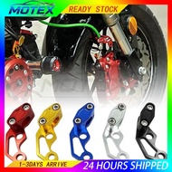 Universal Aluminum Alloy Motorcycle Hose Tube Oil Pipe Cable Line Clamps Clip Brake oil pipe clip br