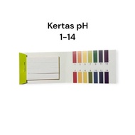 PH tester paper 1-14 contains 80 sheets of universal/pH
