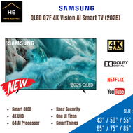 *πππ* Samsung 43 / 50 / 55 / 65 / 75 / 85 Inch QLED Q7F 4K AI Smart TV Televisyen QA55Q7FAAKXXM QA65