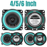 ☊4/5/6 Inch Universal Car Speaker 100W/160W Car HiFi Coaxial Subwoofer Full Range Speakers Car A ♚☂
