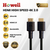 HDMI TO HDMI CABLE 4K 2.0 20meter - 2meter Howell | HDMI to HDMI Convert Cable 4k 2.0 HOWELL image r