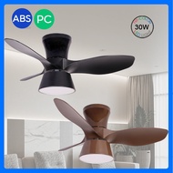 【GuangMao】Ceiling Fan With Light DC Ceiling Fan in Living Room LED Lighting Electric Fan