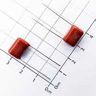 [20 Pieces]- Polyester Brown Candy Capacitor CBB22-333 33nF 630VDC Smart Components