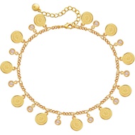 Yumikoo18K Gold-Plated Anklet Ladies Anklet